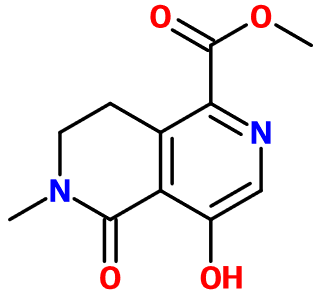 (image for) MC080064 Methyl 4-hydroxy-6-methyl-5-oxo-5,6,7,8-tetrahydro-2,6-naphthyridine-1-carboxylate
